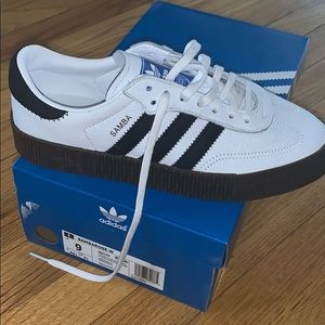Adidas Samba Sambarose brand new in box sz 9